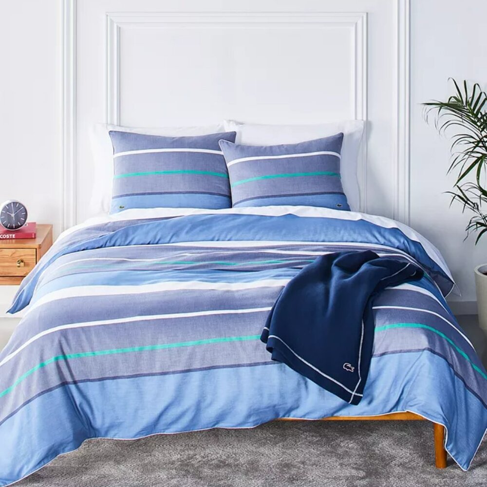 Lacoste Unity 3 Piece Comforter Set, King